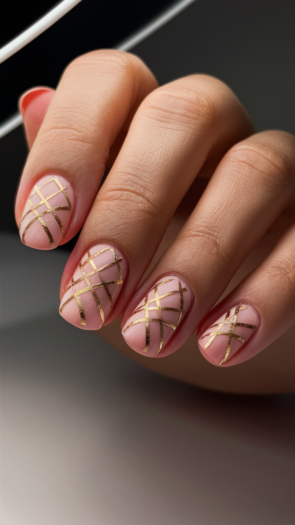 Image of nails with textures inspired by streetwear fabrics, including a mesh pattern, leather-like finish, and nylon-inspired shine. Each nail showcases a different fabric texture, creating a versatile and tactile design that reflects the innovation and creativity of street fashion. The textures are detailed and realistic, with subtle shading and gloss to enhance the three-dimensional effect. This nail art is a unique interpretation of street style, blending the tactile qualities of clothing fabrics with the visual appeal of nail art. The overall look is modern, edgy, and full of character.