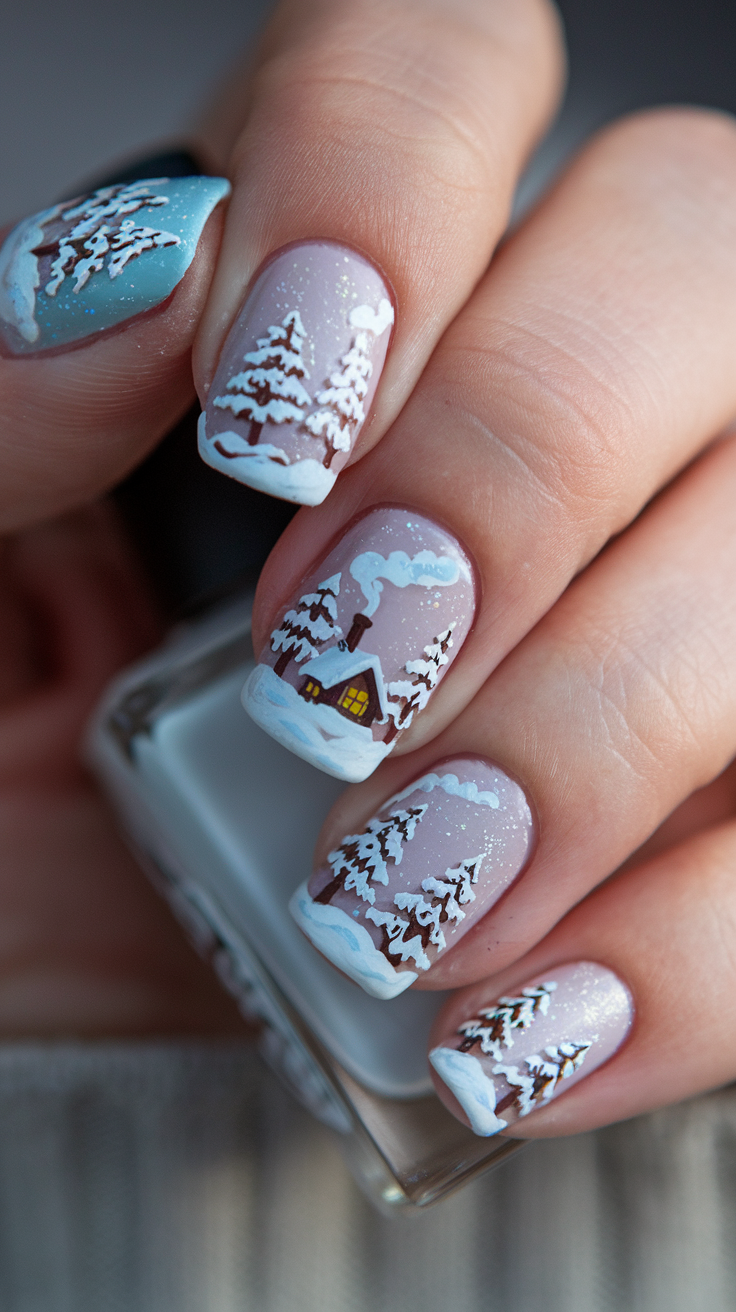 35 Festive Christmas Nail Art Ideas to Get You in the Holiday Spirit ...